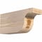 Ekena Millwork Del Monte Smooth Rafter Tail, Douglas Fir, 3 1/2"W x 6"H x 12"L RFT04X06X12DEL00SDF - alternate 1